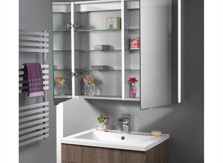 Calvus Mirrored Cabinet - 3 Size Options